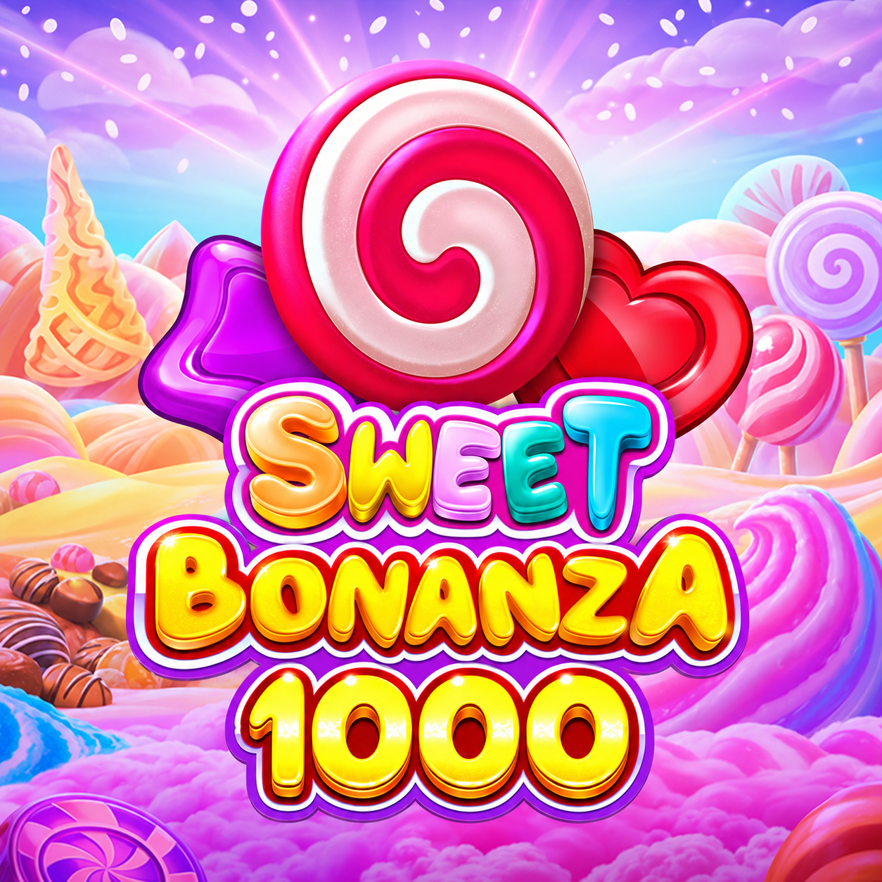 Sweet Bonanza 1000: леденцы, конфеты и сладкие каскады